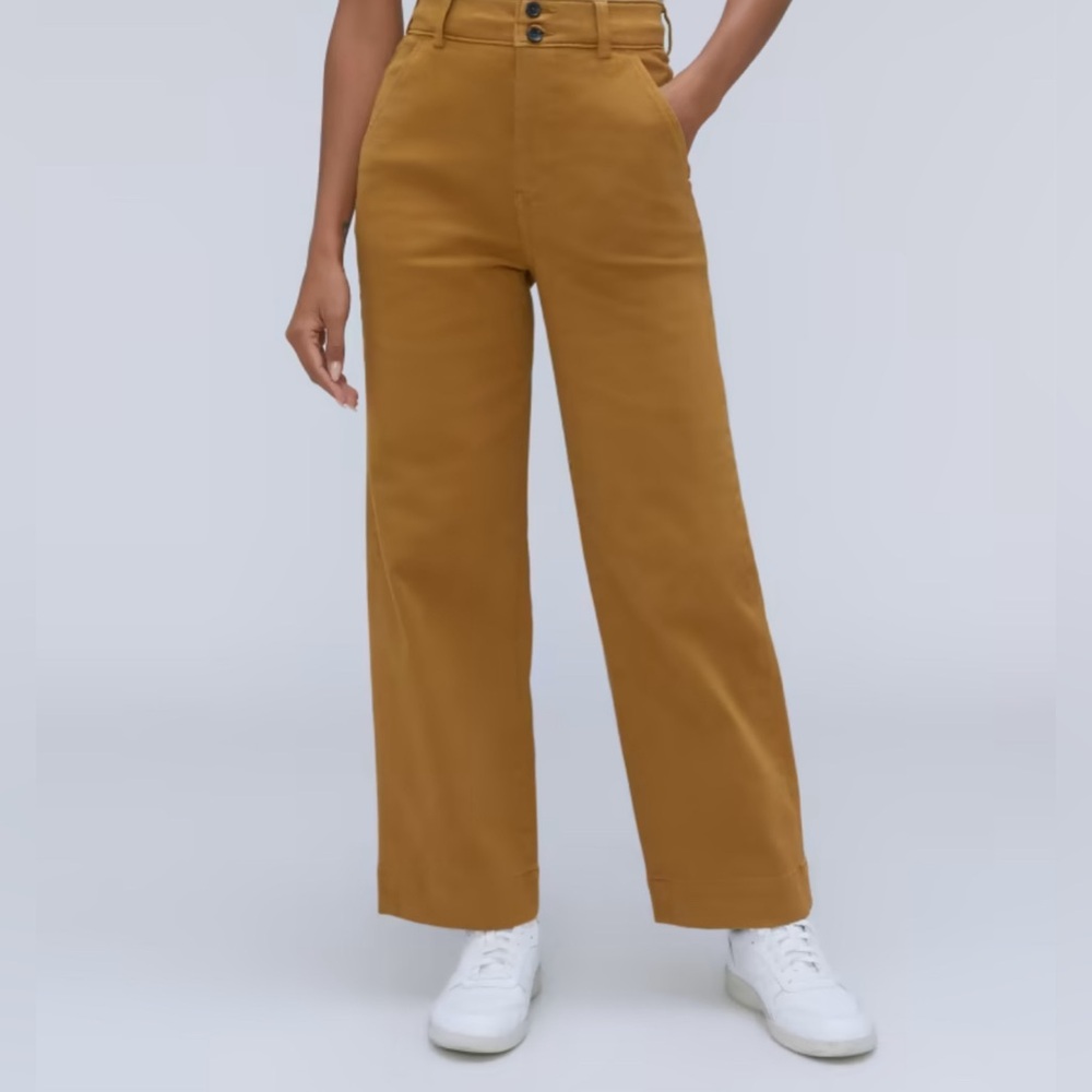 SOLD✨ Everlane wide leg Pants - Picture 1 of 7
